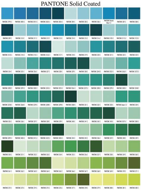 Gallery For Pantone Color Chart Pantone Color Chart Pantone Colour
