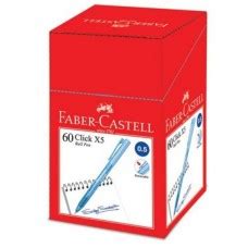 Faber castell 48 watercolour pencils + brush set. Faber Castell Click X5 Ball Pen 142553 - Blue