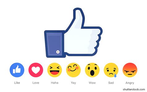 Facebook Like Button Empathetic Emoji Reactions Arrc