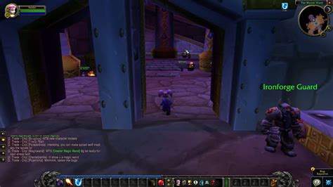 Ironforge Portal Trainer Location Wow Classic Youtube