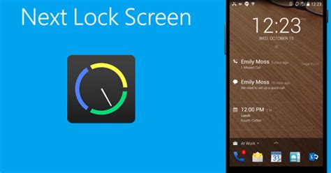 Microsoft Zeigt Android Next Lock Screen Com Professional