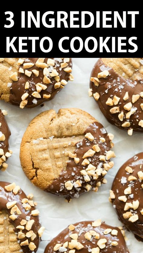 These peanut butter banana oatmeal cookies are delicious breakfast cookies and a great healthy snack. Keto Peanut Butter Cookies {3 Ingredients} - The Big Man's ...