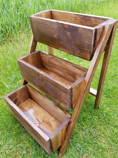 How To Build A 3 Tier Plant Stand