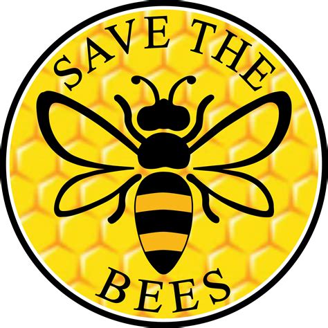 Buy Save The Bees Honeycomb Pride Bumper Sticker Honey Bee Premium Vinyl Decal 3 X 3 For