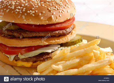 Large Fries Hamburger Macdonalds Hi Res Stock Photography And Images