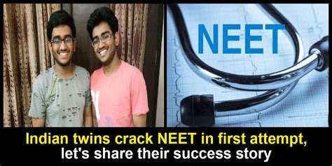 Indian Twins Crack Neet In First Attempt Want To Continue Study