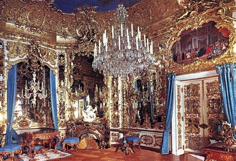 Hall Of Mirrors Linderhof Palace Germany Castles Interior Opulent