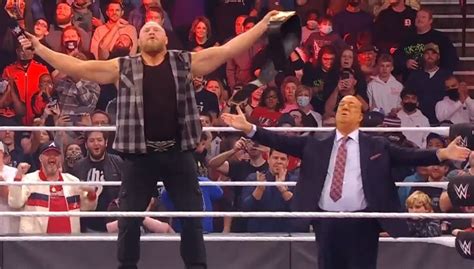 Paul Heyman Reunites With Brock Lesnar On Wwe Raw Both Send Message To