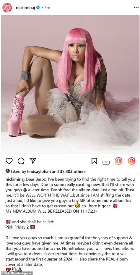 Nicki Minaj Showcases Her Curves In A Figure Hugging Lavender Ensemble As She Attends The Barbie