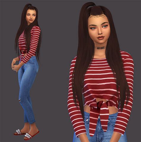 Wondercarlotta Inactive Sims Hair Sims 4 The Sims 4 Skin