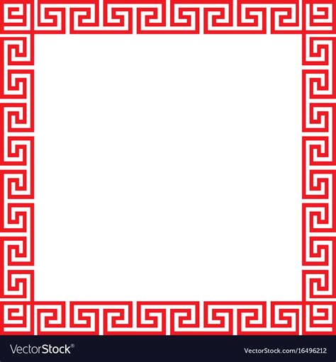 3d chinese border frame royalty free vector image images