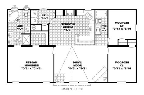 Ranch Style Home Open Floor Plans Ranch House Plans Bodegawasuon
