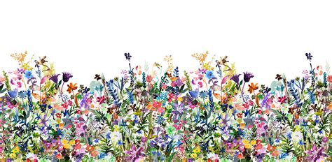The best selection of royalty free floral meadow vector art, graphics and stock illustrations. May Meadow | Tres Tintas Barcelona | Design Wallpapers