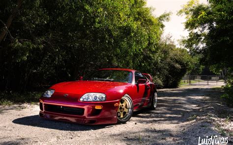toyota supra mk iv saw this earlier and thought it was neat. car, Toyota Supra, Red Cars Wallpapers HD / Desktop and ...
