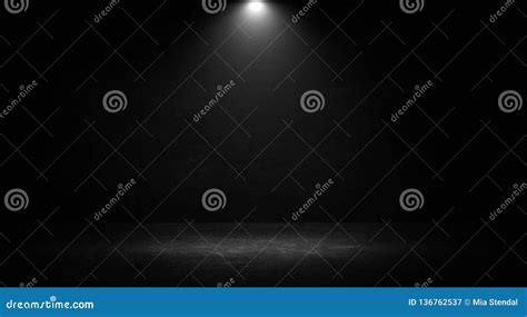 Empty Black Studio Room Dark Background Abstract Dark Empty Studio