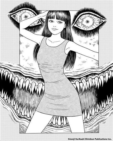 Fashion Model Cursed Frame Junji Ito Manga Site The Manga Manga