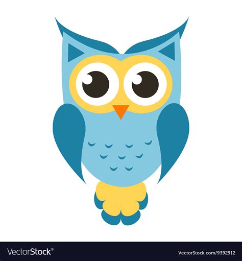 Blue Owls Clipart Free