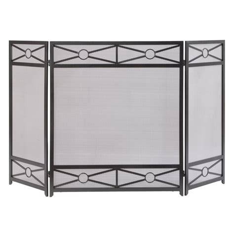 Pleasant Hearth Sheffield 3 Panel Steel Fireplace Screen And Reviews