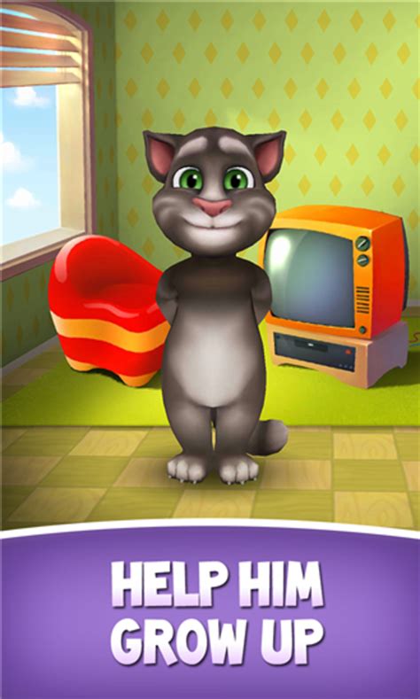 My talking tom is the most lively virtual pet that you'll have to look after and entertain talking tom cat has been one of the most successful virtual pets on smartphones, going way beyond what tamagotchis offered us over 20 years ago. My Talking Tom na Windows Phone - Download