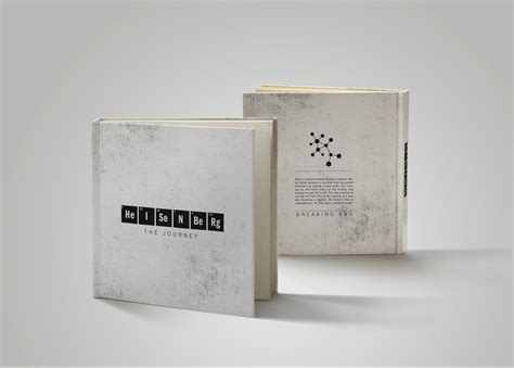 Can you make out what it's about? Heisenberg — Coffee table book design on Behance
