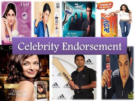 Celebrity Endorsement Telegraph
