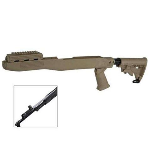 Tapco Dark Earth Sks Stock System Spike Bayonet Cut At Outdoor Shopping