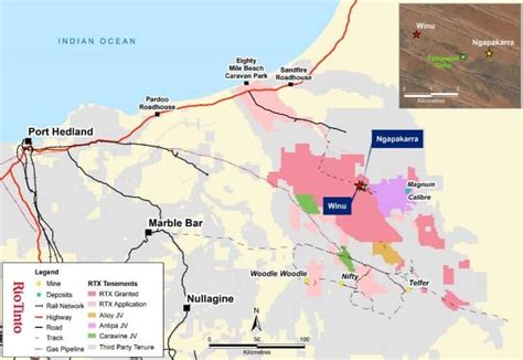 Rio Tinto Sets Up Winu For Large Scale Operation Australian Mining