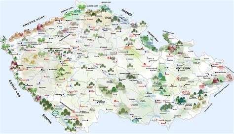 Tschechien ist berühmt für seinen schienenverkehr, und so sind natürlich zahlreiche. Karten von Tschechische Republik | Karten von Tschechische ...