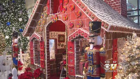 A Tour Of Life Sized Gingerbread House In North Texas Youtube