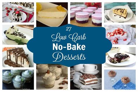 There's no need to skip dessert when you're trying to cut sugar out of your diet. Easy No Bake Low Carb Desserts | Low Carb Yum