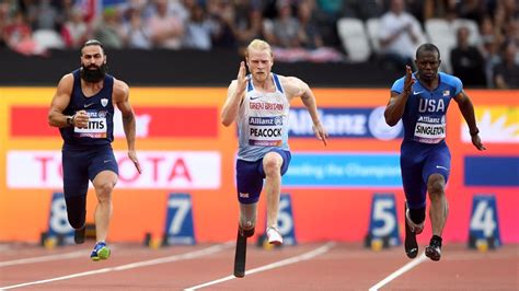 Jonnie Peacock Sprints To Victory In T44 100m At Para Athletics