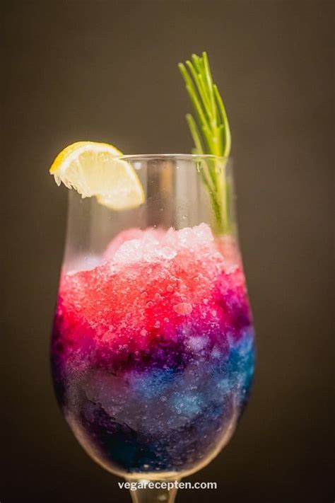 Color Changing Frozen Vodka Drink Recipe Vega Recepten