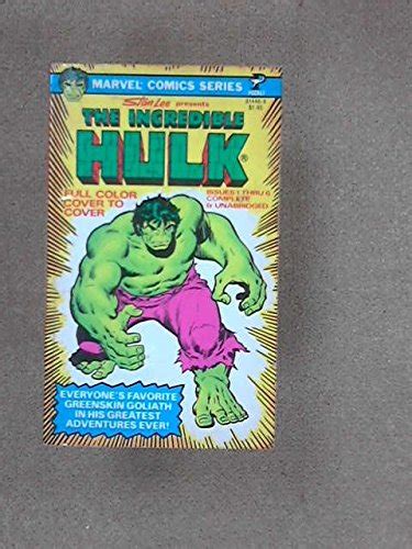 The Incredible Hulk Fireside Books 1978 9780671242244 By Stan Lee