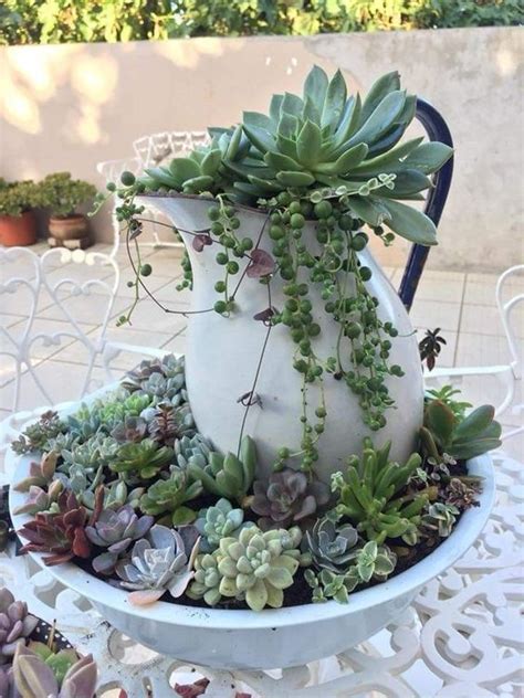 Succulent Birdbath Planter Artofit