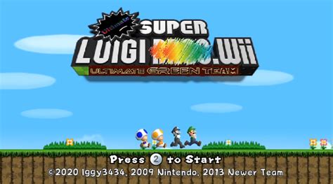 Ultimate Super Luigi Wii Newer Mod