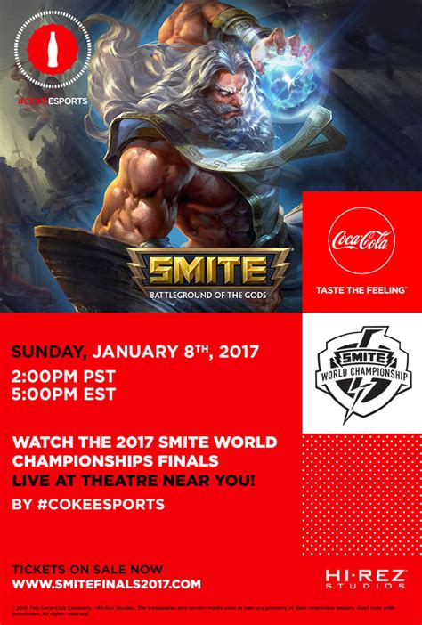 Smite World Championship Is Coming To Cinemark Smite Hive