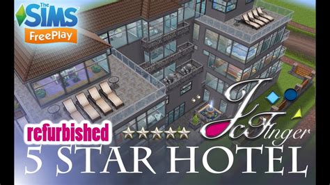 Sims Freeplay Original Design Refurbished 5⭐️ Luxury Hotel By Joy