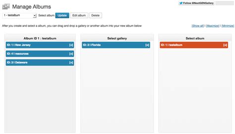 How To Add An Album To A Page In Wordpress Using Nextgen Gallery Lena
