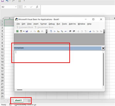 How To Use The Vba Immediate Window In Excel Geeksforgeeks