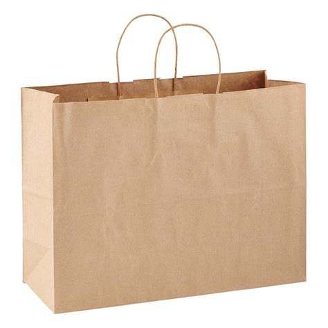 Large Paper Bags 145 X 5 X 12 Brown Paper Shopping Bag With