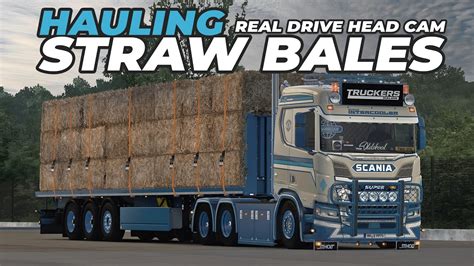 Long Hauling Straw Bales In Ets2 Scania Ng R 2016 Old Skool Style