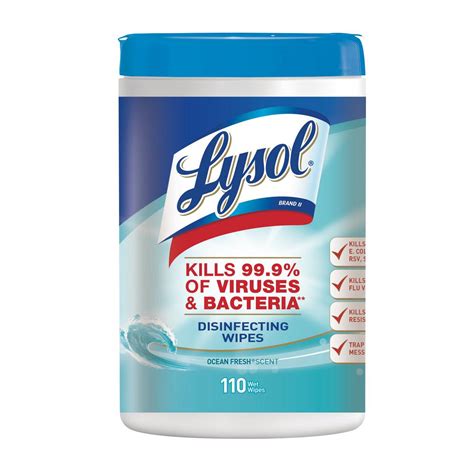 Amazon ignite sell your original digital educational resources. Lysol Ocean Fresh Disinfecting Wipes (110-Count)-19200 ...