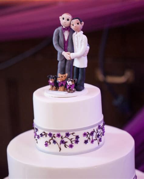 grooms wedding cake topper same sex cake topper 2 grooms