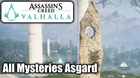 Assassins Creed Valhalla Asgard All Mystery Locations And Solutions