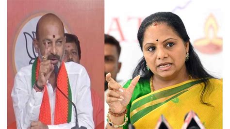 Bandi Sanjay’s Controversial Comments Against MLC Kavitha | INDToday