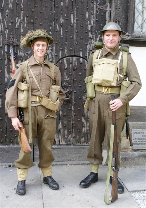 British Late And Early Ww2 Uniforms Double Click On Image To Enlarge