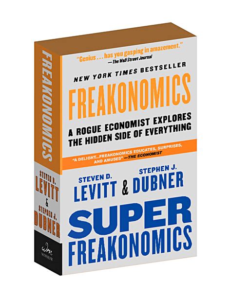Freakonomics Box Set Set Of 2 Books Freakonomics