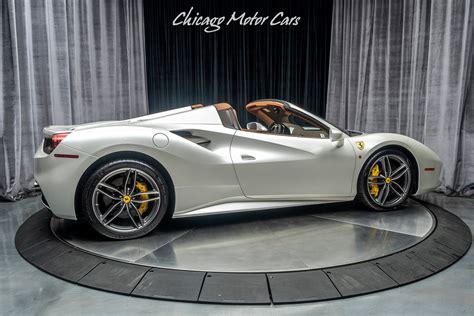 Used 2017 Ferrari 488 Spider Convertible Only 3800 Miles Msrp 409k
