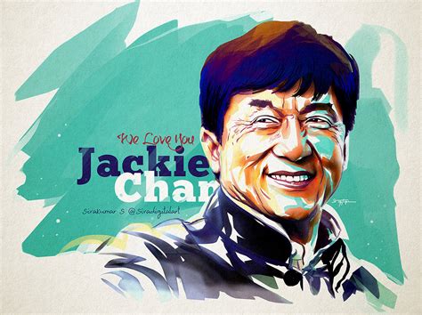 We Love You Jackie Chan Behance