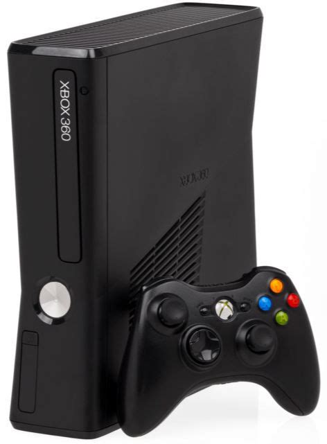 Microsoft Xbox 360 S Slim 500gb Console Total With Controller And Wires